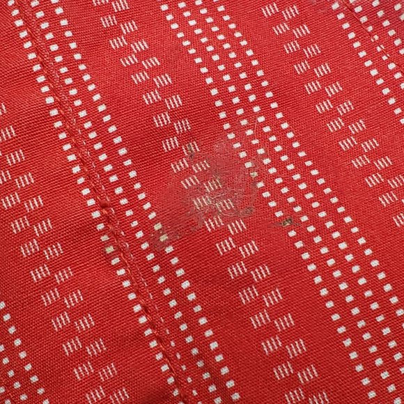 Panhandle Slim B & D Brooks and Dunn Western Shirt Red With White Pearl Snaps - Picture 5 of 6